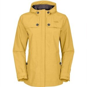 The North Face‎ Light Yellow Rain jacket Small